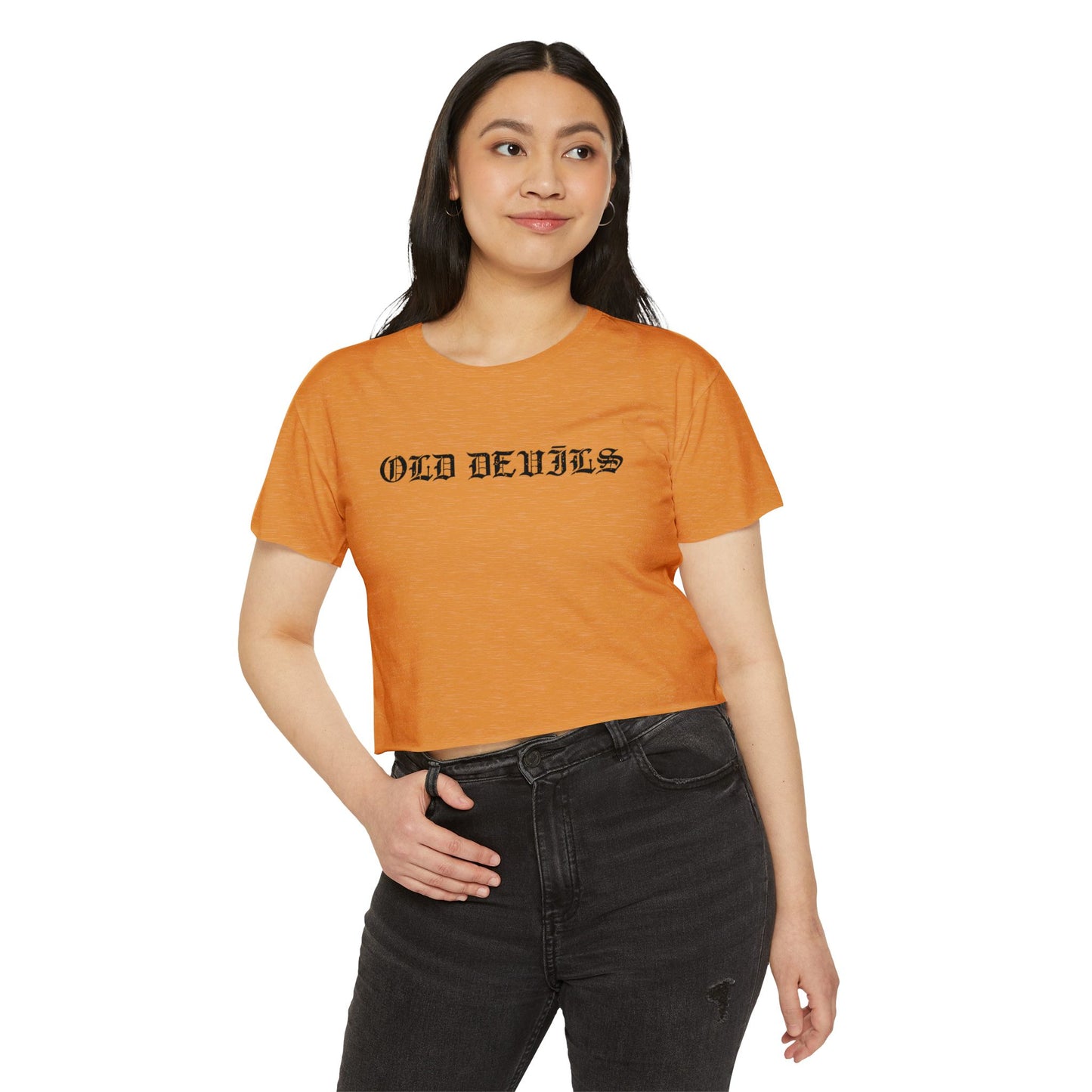 Gemini Tongue Cropped Tee