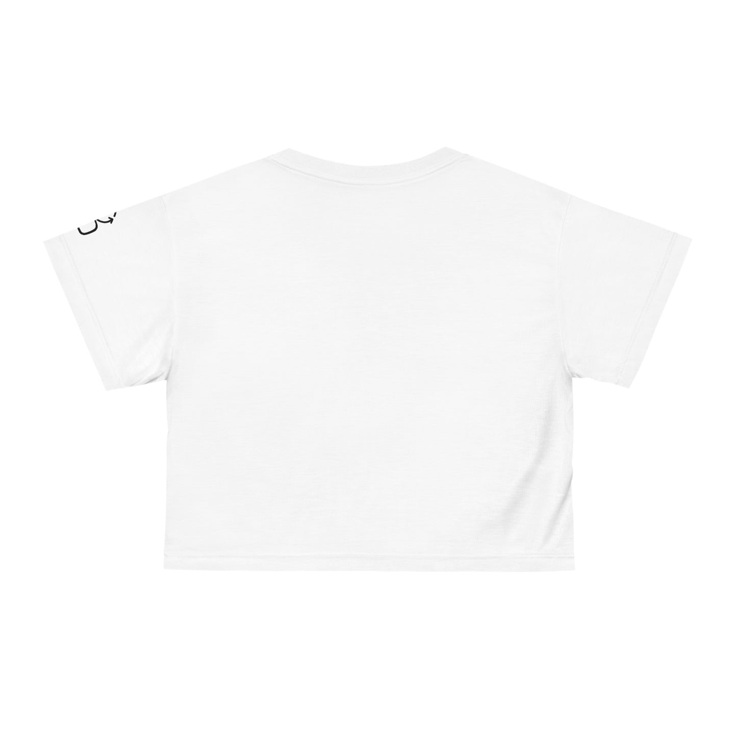 Choke me cropped tee