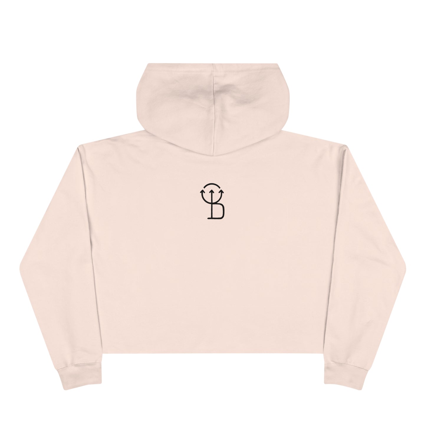 Choke Me Crop Hoodie