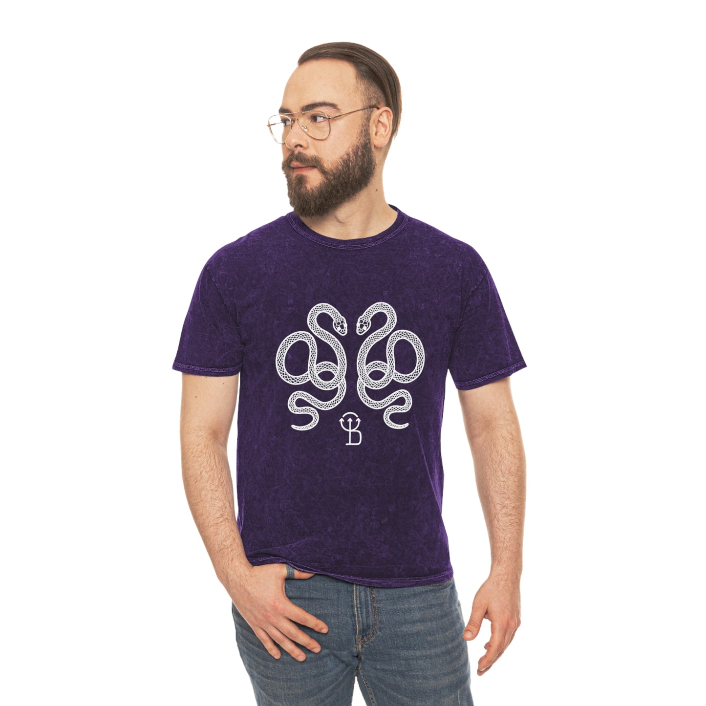 Serpent mineral wash T-Shirt