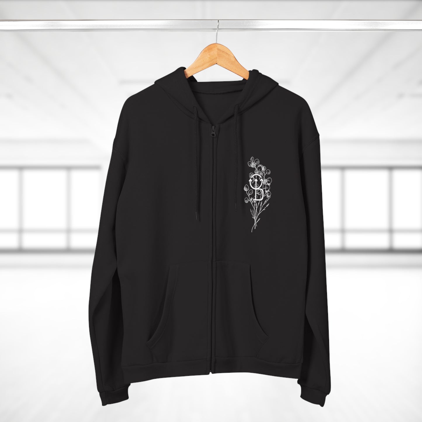 Nevermore Zip Hoodie