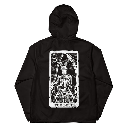 The Devil zip up windbreaker